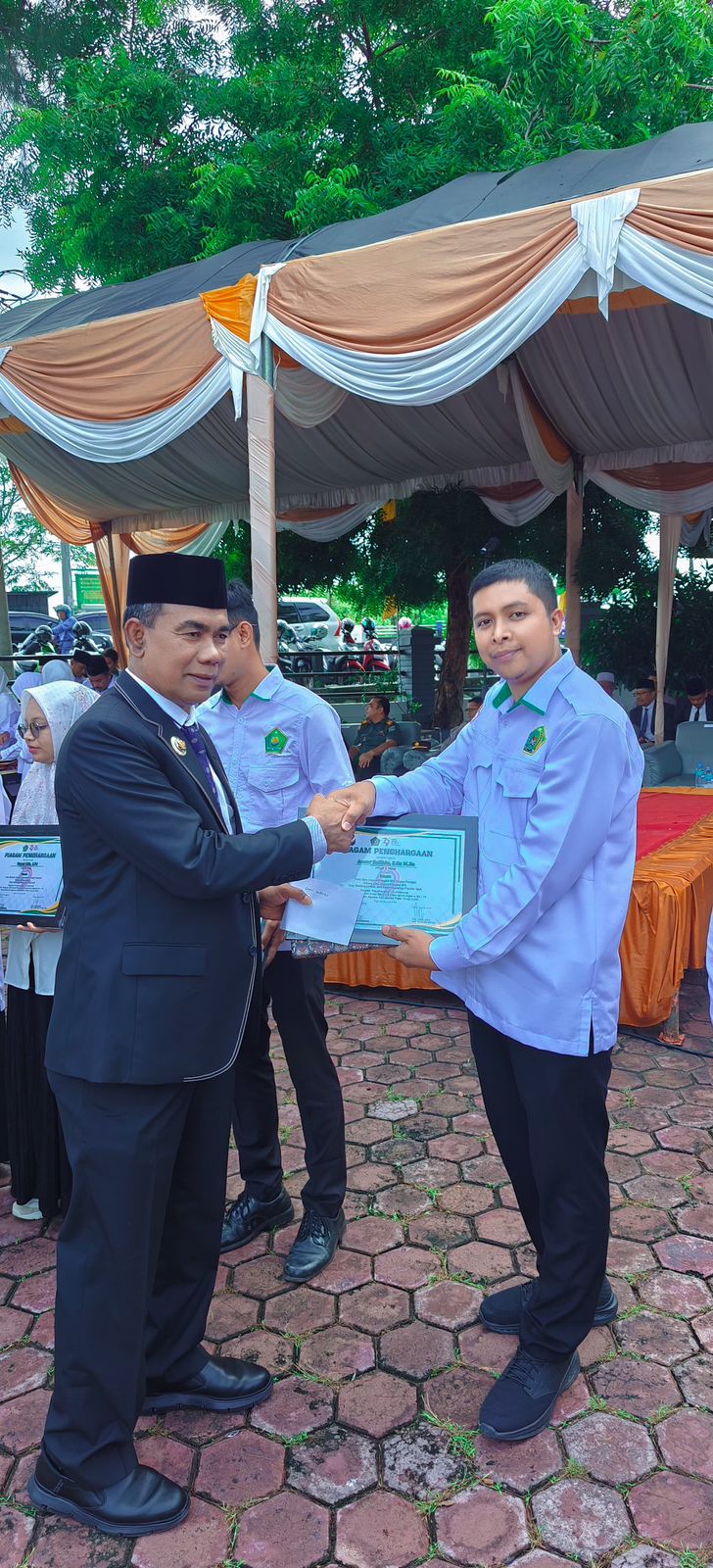 4 Berturut-turut, Ansar Salihin Menerima Penghargaan HAB Kemenag