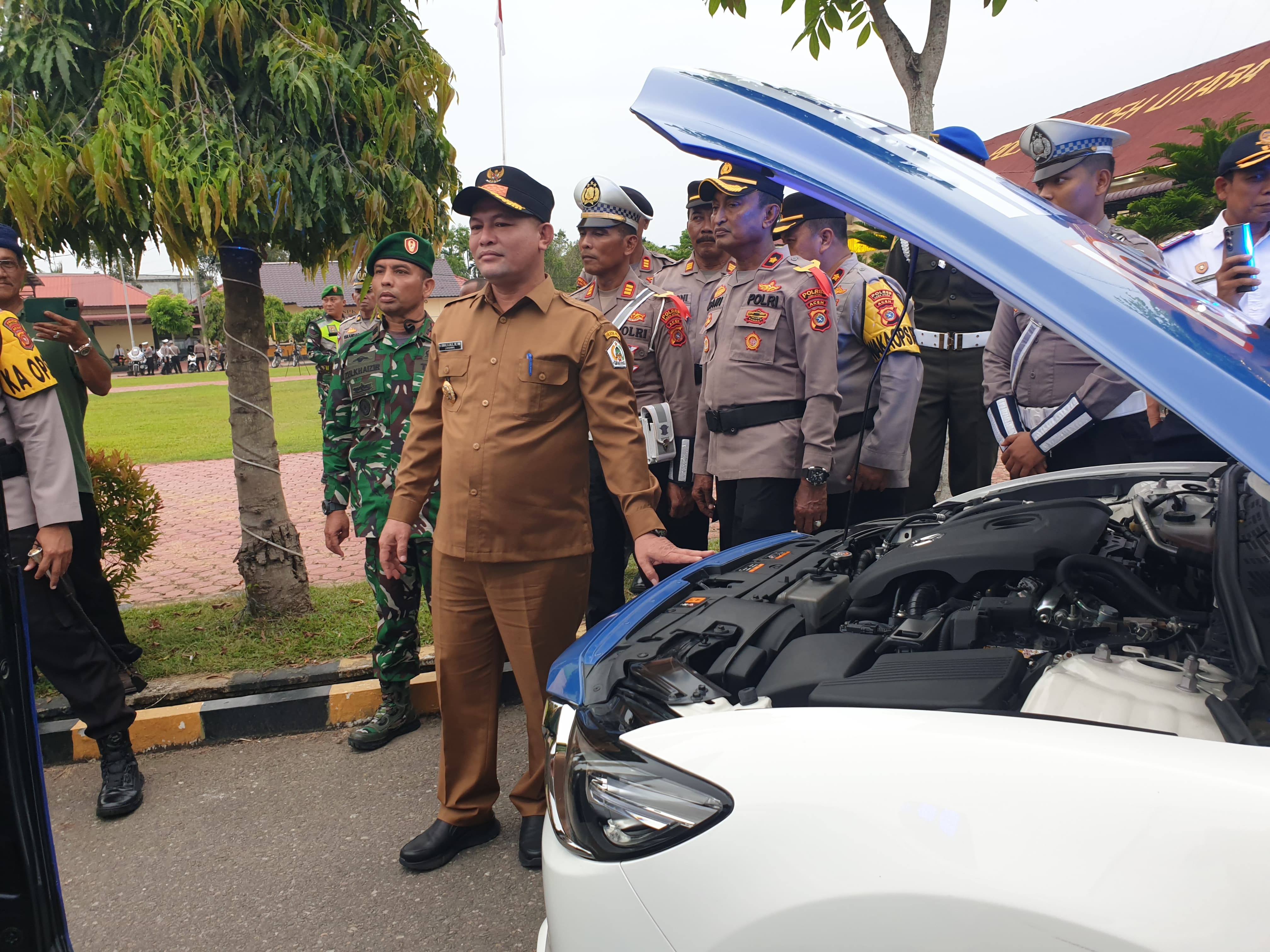 Bupati Ayahwa Hadiri Apel Gelar Pasukan Operasi Ketupat Seulawah 2025