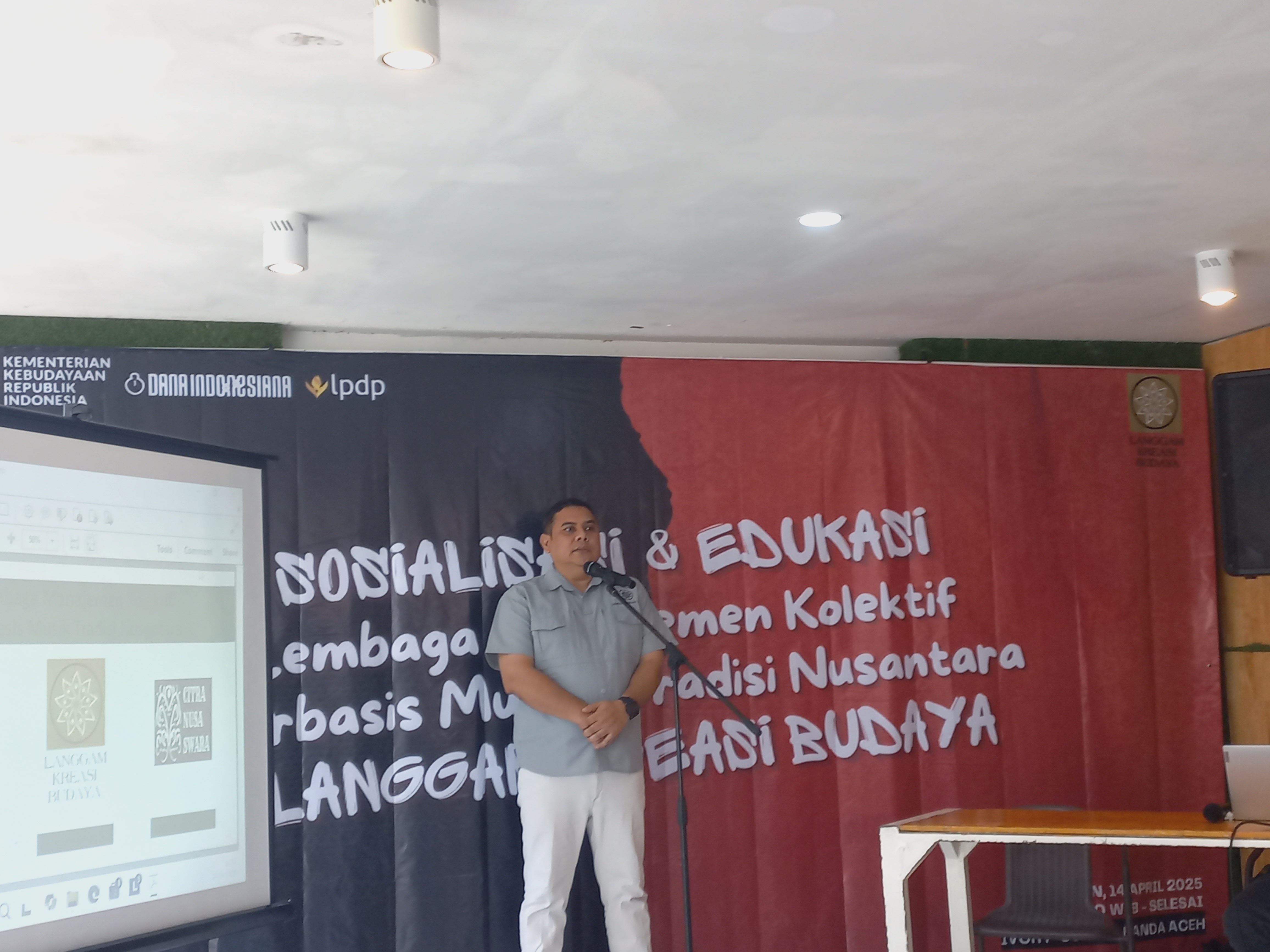 Langgam Kreasi Budaya Gelar Sosialisasi dan Edukasi Keberadaan LMK Terkait Royalty Performing