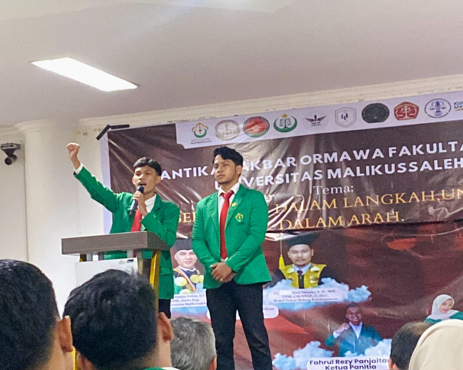 Pelantikan Akbar Ormawa FH Unimal 2025–2026: Bangkitkan Semangat Baru dan Komitmen Jaga Marwah Almamater