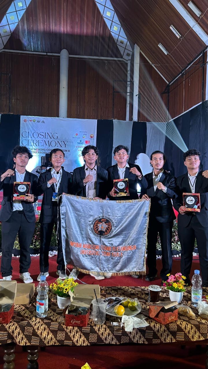 Mahasiswa Teknik Pertambangan USK Raih Tiga Juara di Siginjai Mining Competition 2025