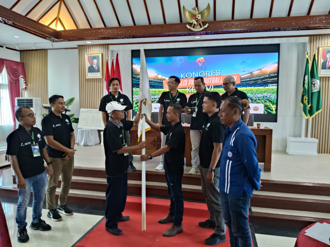 Muzakir dan Fajar Sidik Pimpin Jurnalis Pase Football Club