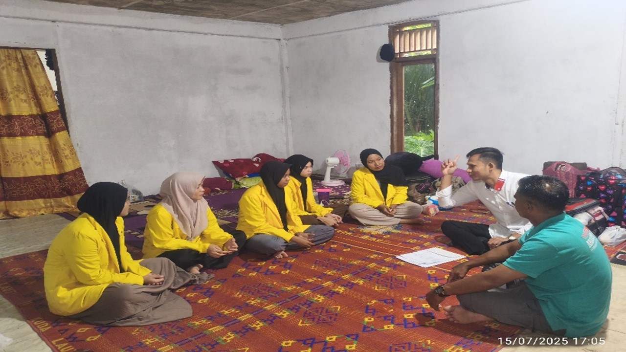 Mahasiswa UTU Melakukan KKN di Desa Lancong, Aceh Barat