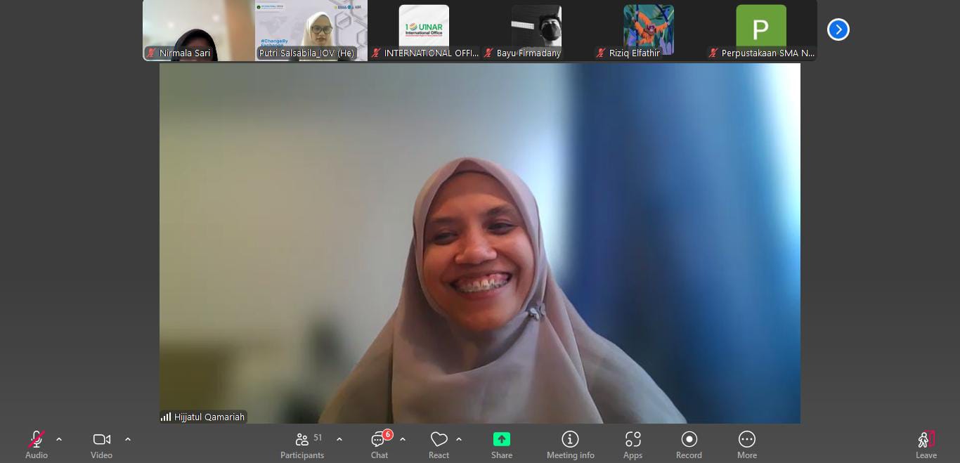 IO UINAR Gelar Talkshow, Semangat Studi ke Luar Negeri, Hungary