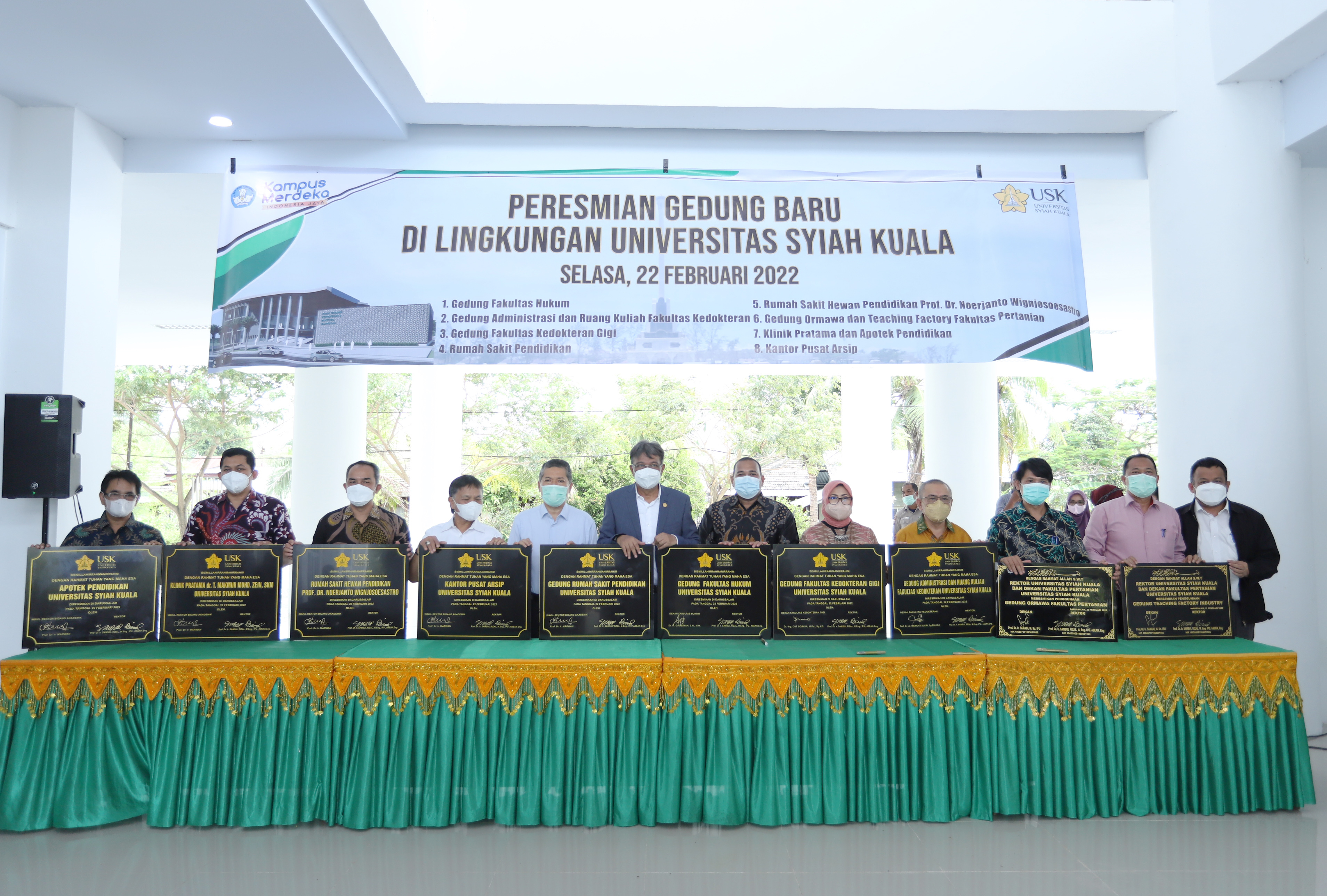 USK Resmikan 8 Gedung Baru
