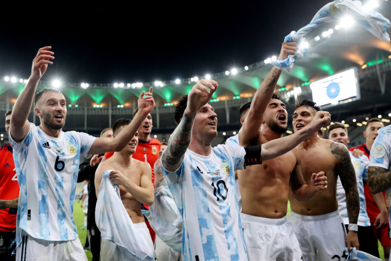 Kalahkan Brazil 1-0, Argentina Juara Copa America 2021