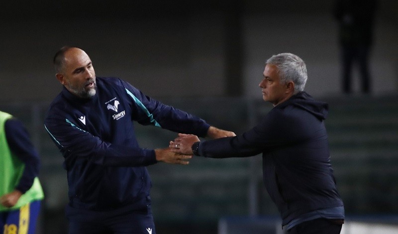 Mourinho Bilang Roma Gagal Adaptasi Perubahan Pelatih Verona