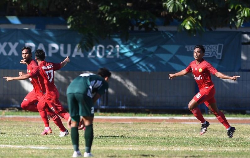 Papua Akui Pertahanan Tim Sepakbola Putra Aceh Kuat