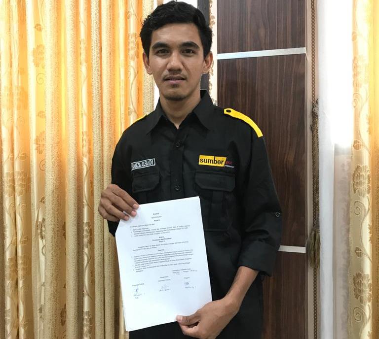 Rianza Alfandi Pimpin Persma Sumberpost UIN Ar-Raniry