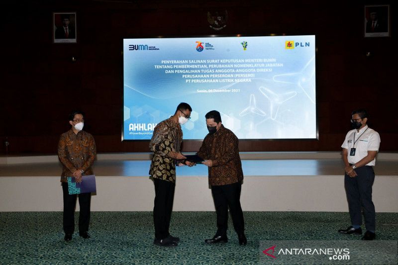 Darmawan Prasodjo Resmi Gantikan Zulkifli Zaini Sebagai Dirut PLN