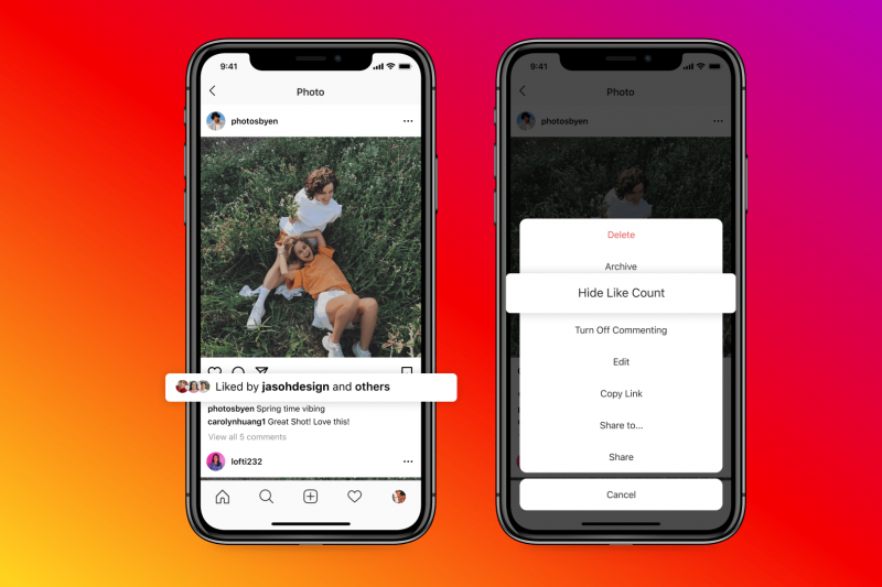 Facebook dan Instagram Sembunyikan Jumlah "Like"