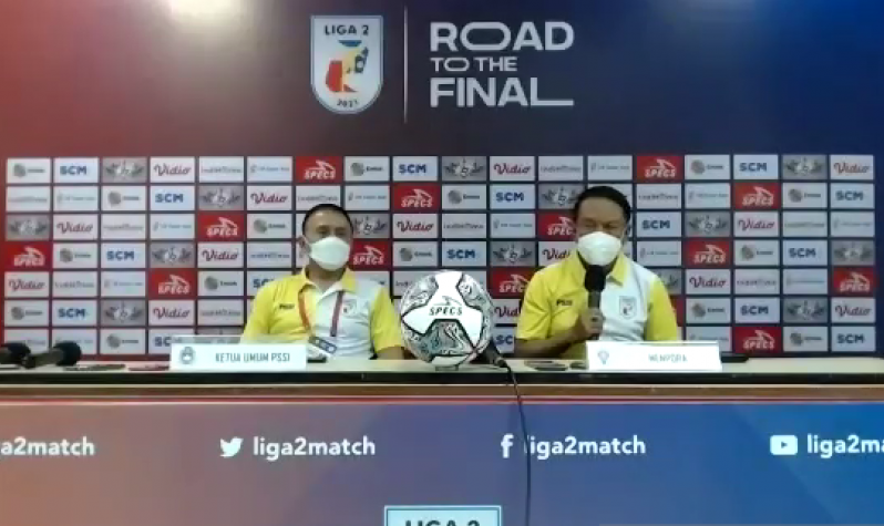 Menpora Uji Coba Penonton di Liga 2