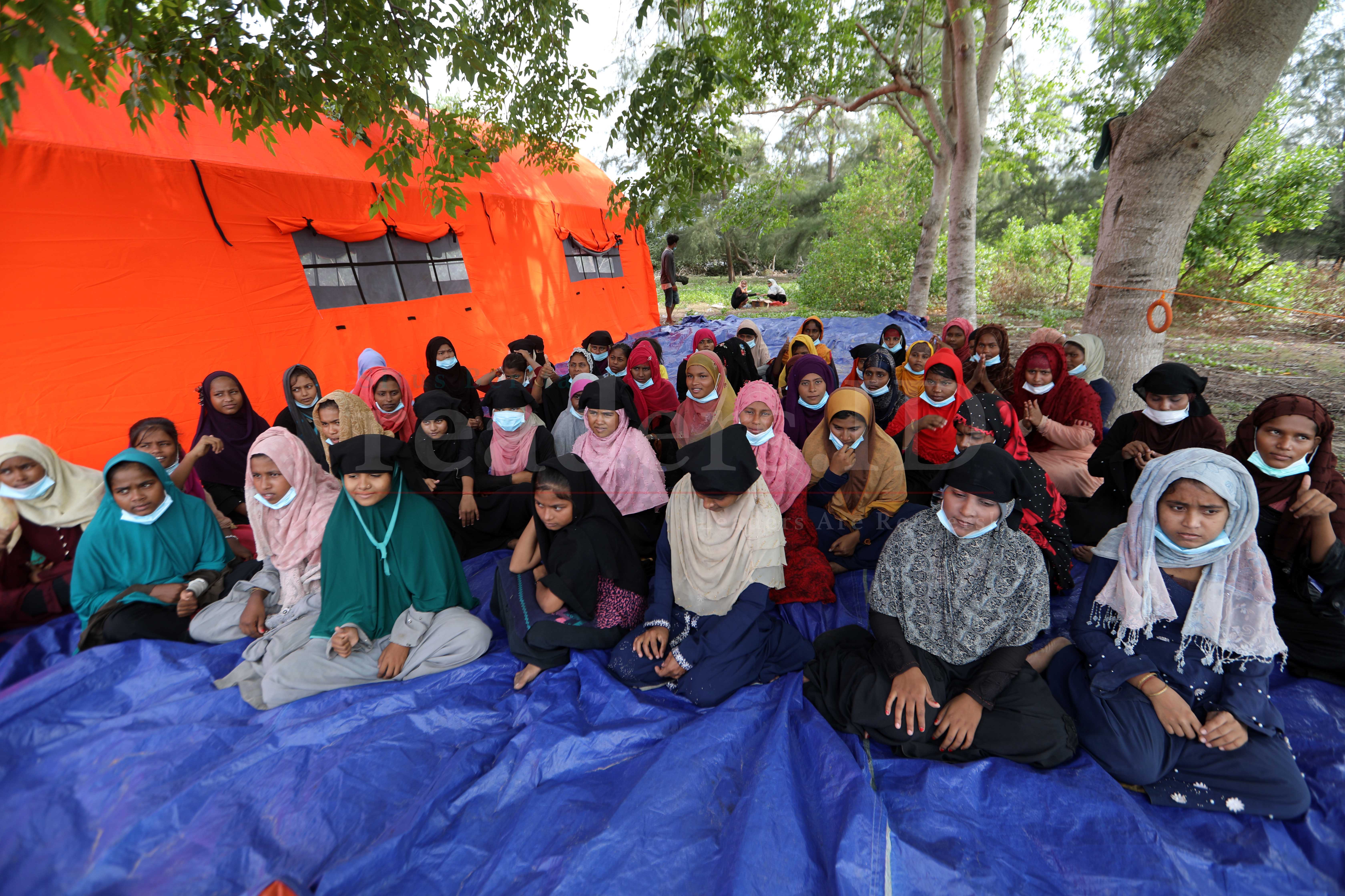Foto Feature: Pengungsi Rohingya Kembali Terdampar Di Aceh