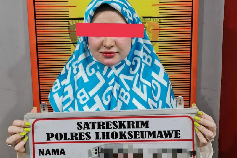 Selebgram Picu Kerumunan di Lhokseumawe Jadi Tersangka