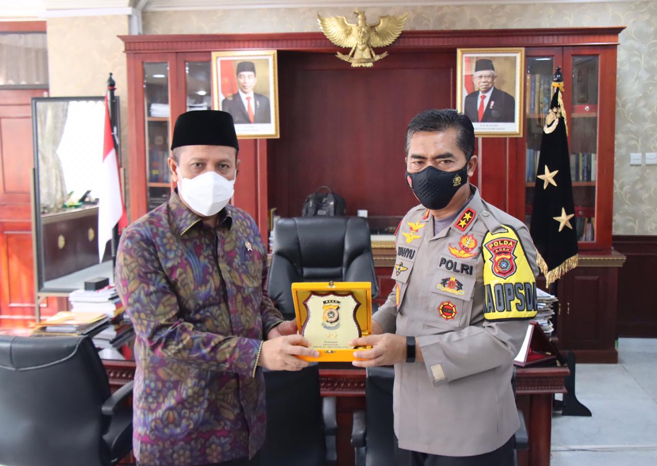 BNPT Pusat Temui Kapolda Aceh Bicara soal Terorisme