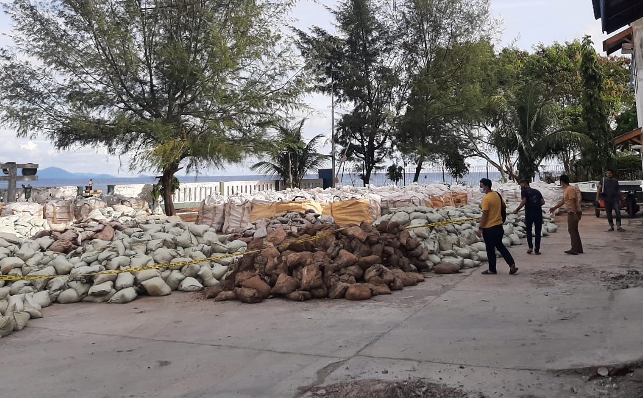 Polda Aceh Temukan 150 Ton Limbah Hasil Penambangan Ilegal