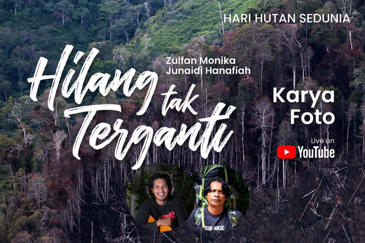 2 Fotografer Lingkungan Pamerkan Potret Kerusakan Hutan Aceh