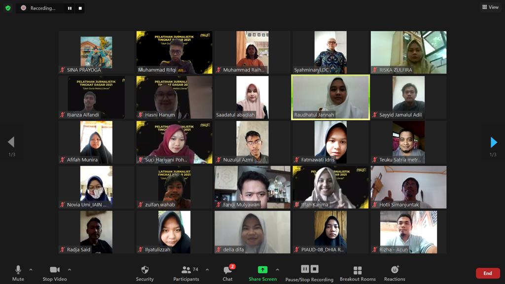 Ajak Melek Literasi, UKPM Sumberpost Gelar PJTD Secara Virtual