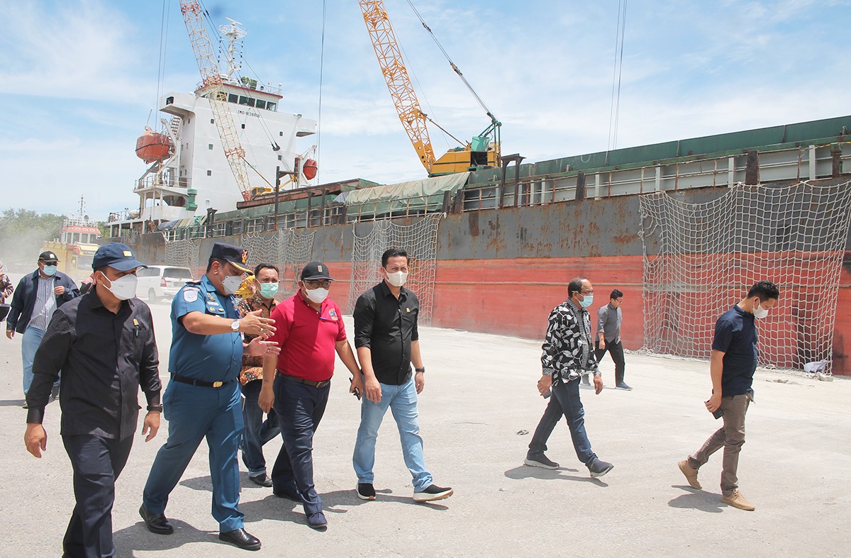Pansus TNKA DPRA Tinjau Pelabuhan Krueng Geukueh