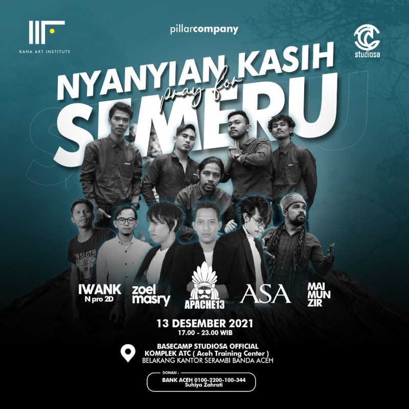 Apache13 Bakal Gelar Konser Amal untuk Korban Semeru