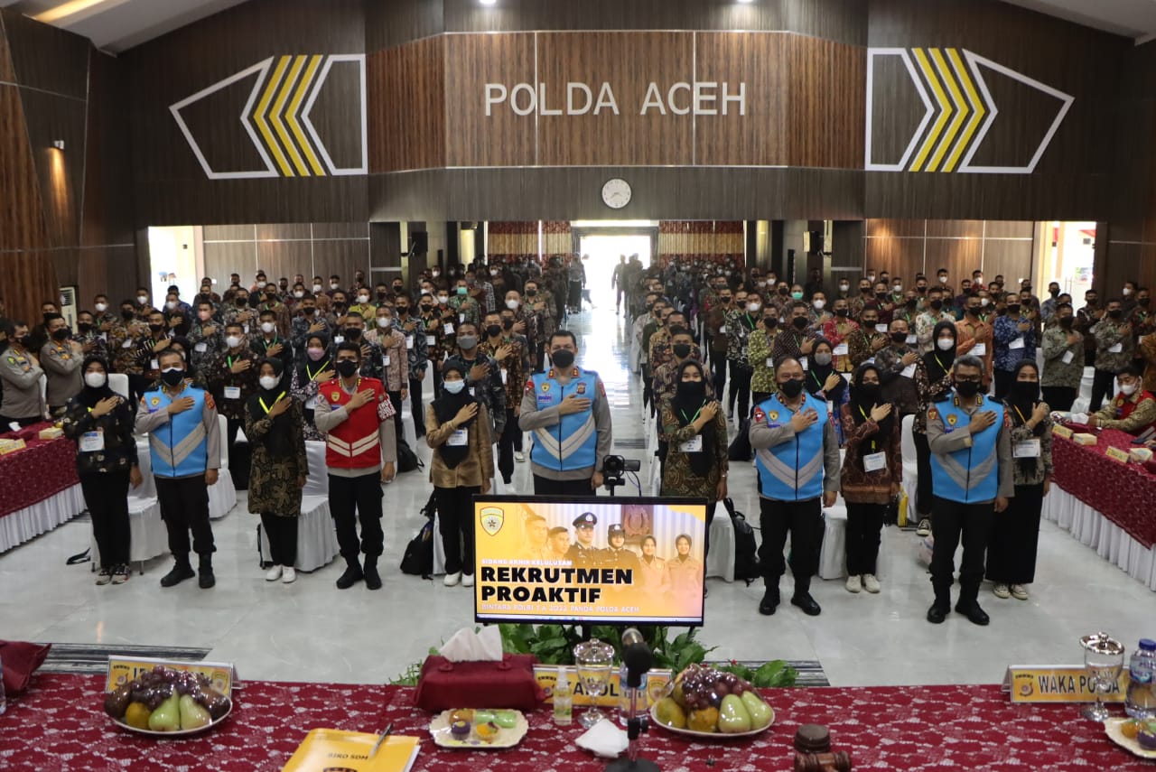 Polda Aceh Luluskan 177 Calon Bintara Polri